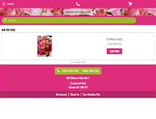 Tablet Screenshot of gibsonsflorist.ca